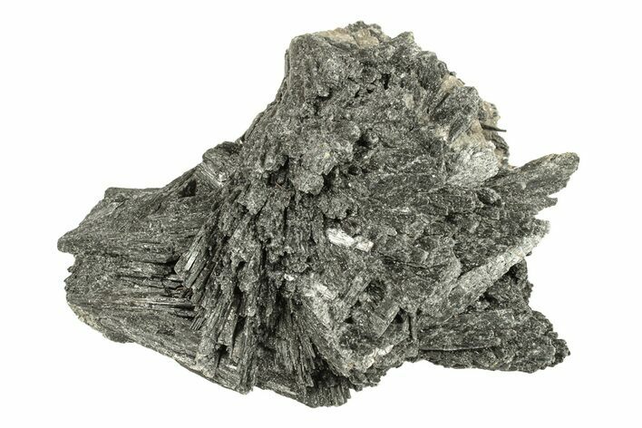 Intricate Black Kyanite Crystal Cluster - Brazil #268586